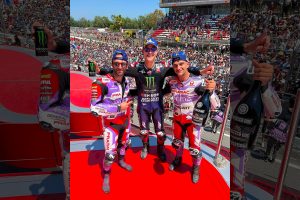 motogp-catalunya-2022-vince-fabio-quartararo-cade-bagnaia-aleix-espargaro-esulta-troppo-presto