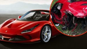 ferrari-f8-spider-prende-un-camion-in-pieno-e-si-accartoccia-completamente-disintegrata